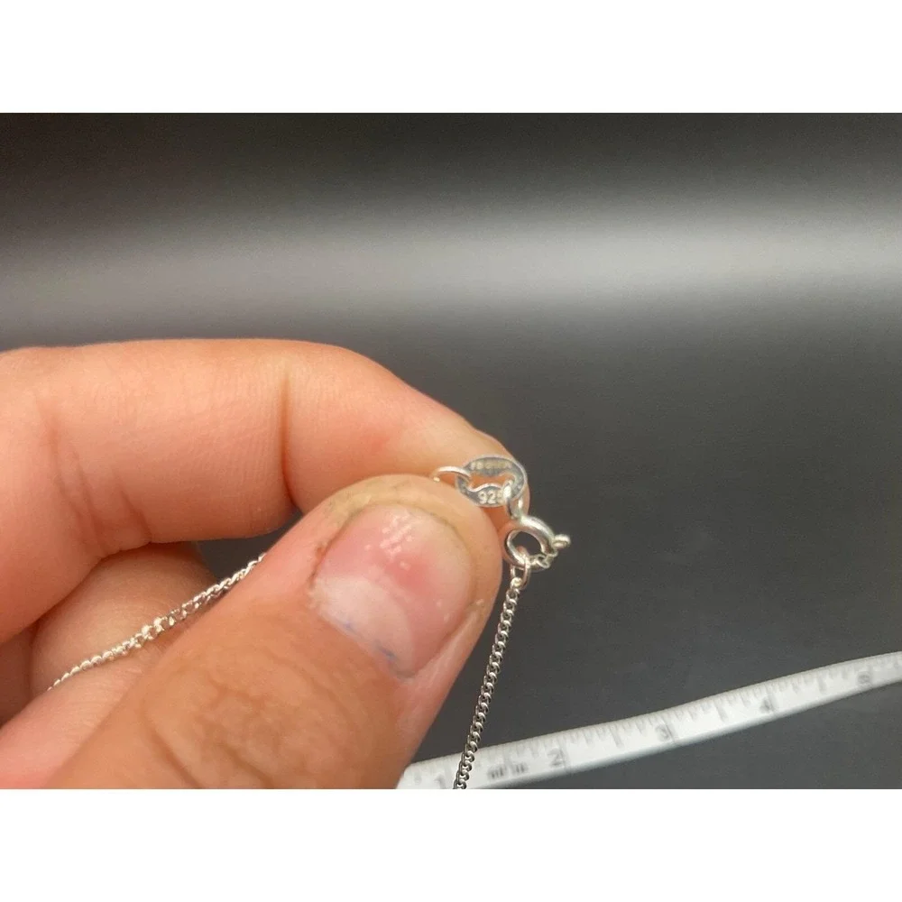 Sterling‎ Silver Garnet Tree Of Life Pendant Necklace 19